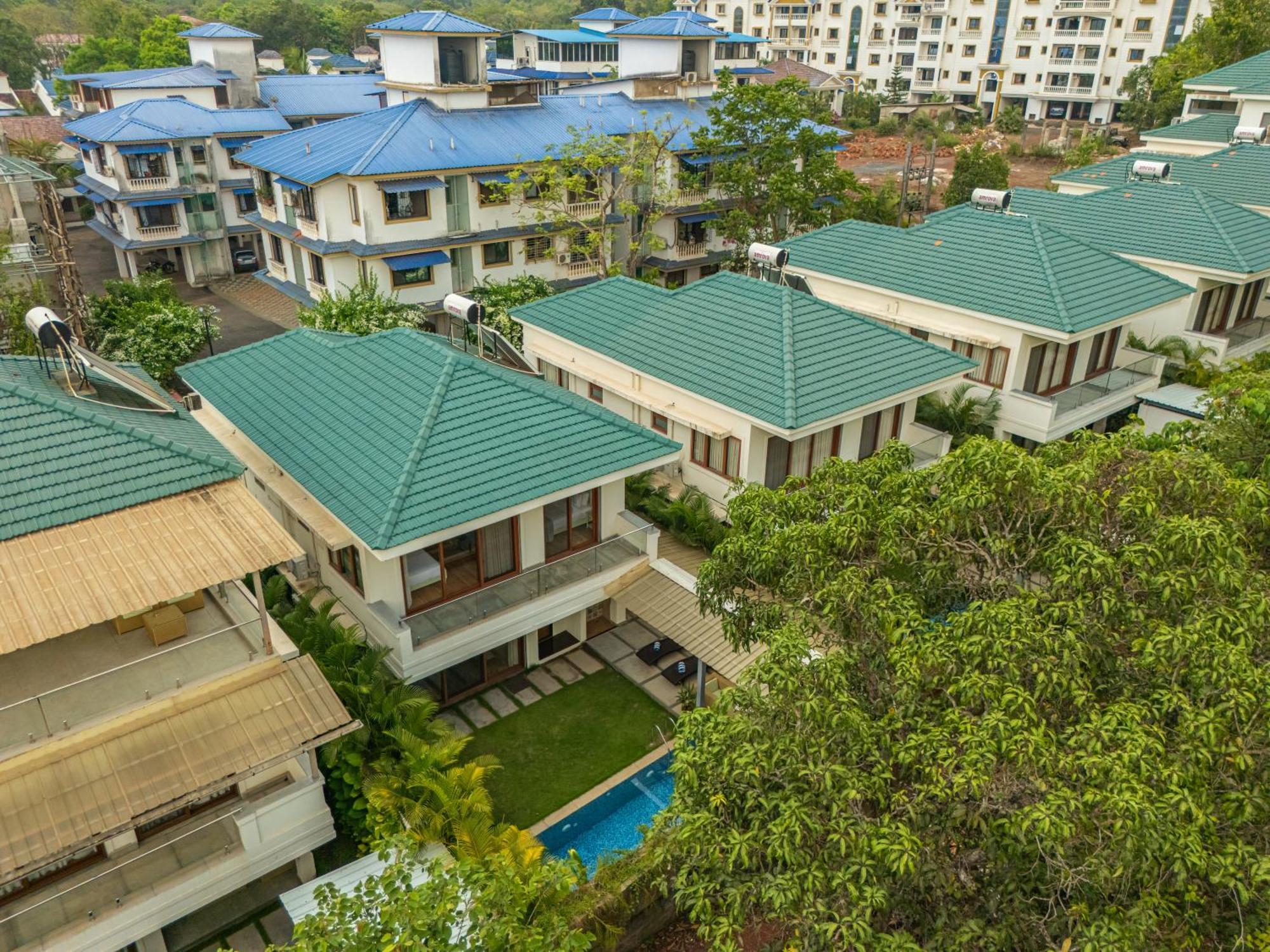 Villa Elivaas 3 Bhk With Pvt Pool - Azalea à Siolim Extérieur photo