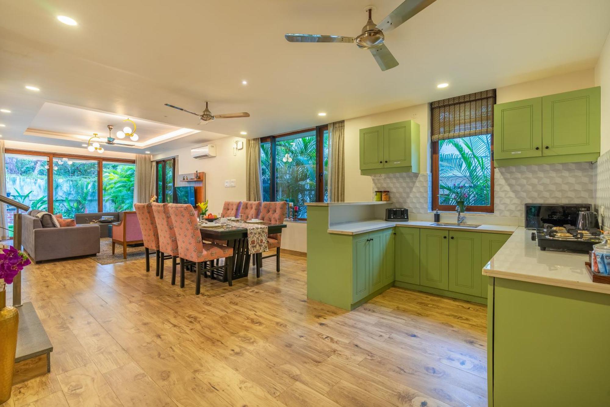 Villa Elivaas 3 Bhk With Pvt Pool - Azalea à Siolim Extérieur photo