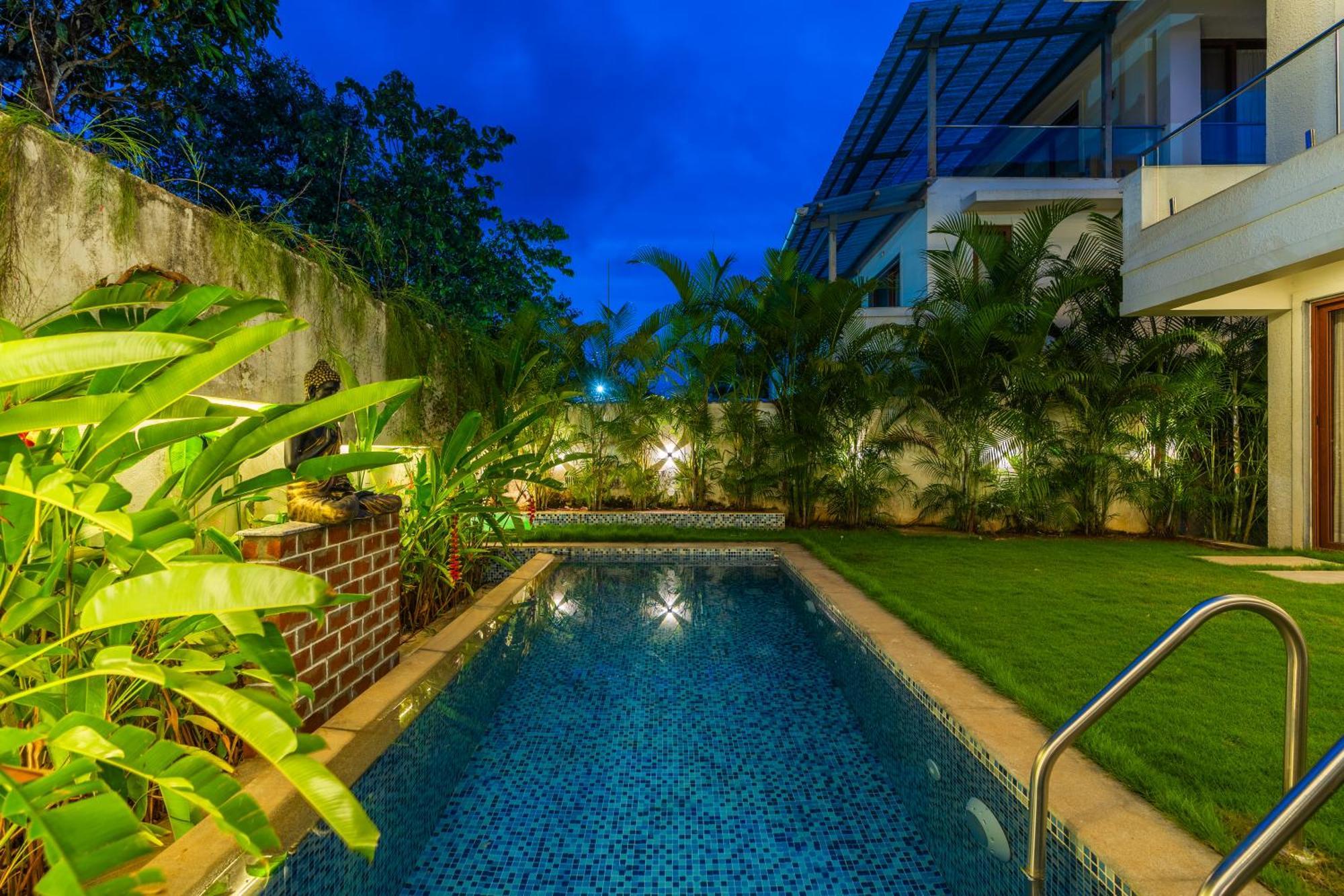 Villa Elivaas 3 Bhk With Pvt Pool - Azalea à Siolim Extérieur photo