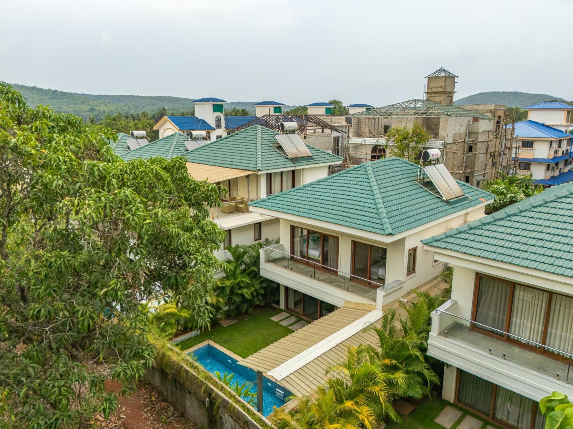 Villa Elivaas 3 Bhk With Pvt Pool - Azalea à Siolim Extérieur photo