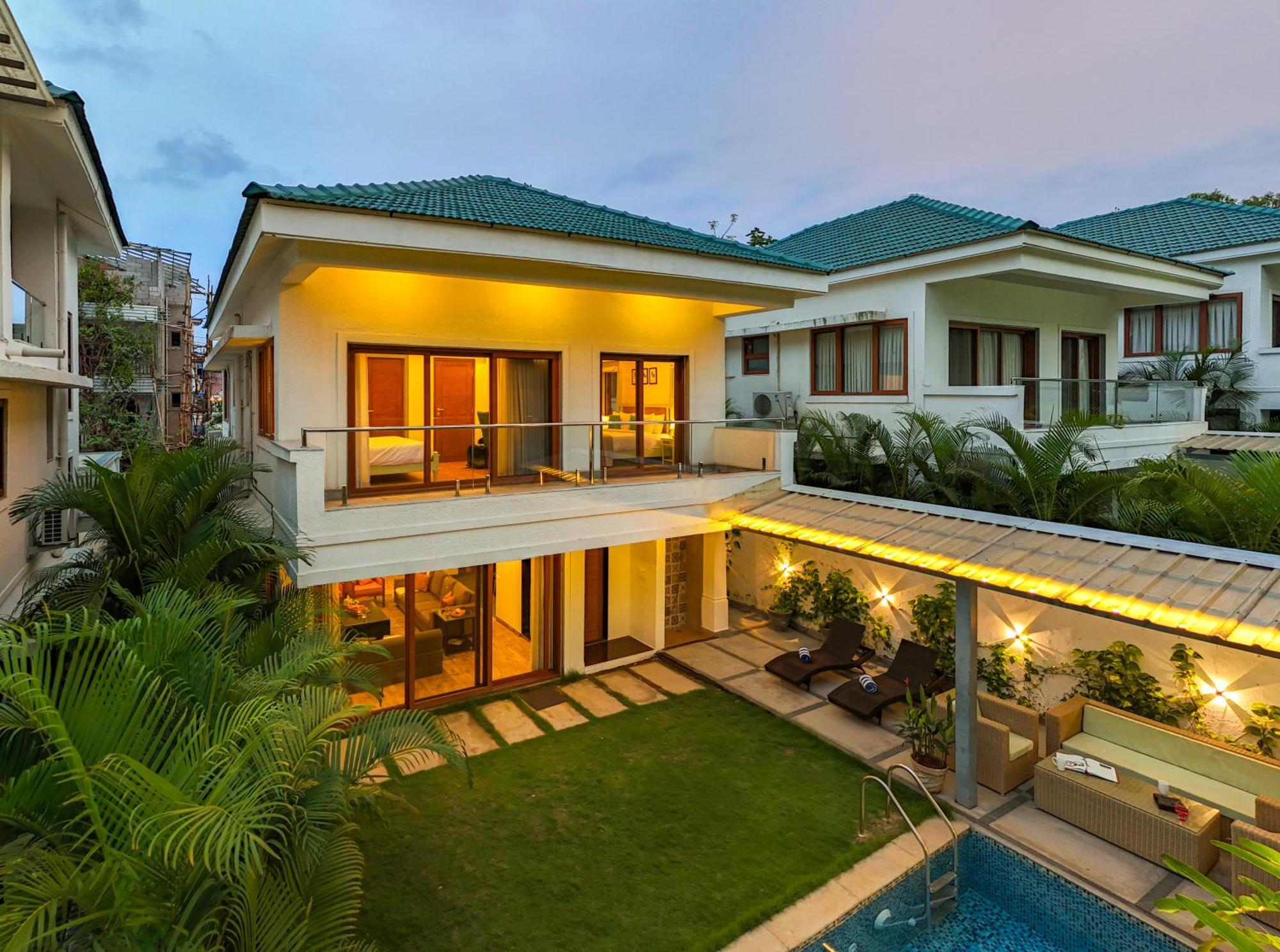 Villa Elivaas 3 Bhk With Pvt Pool - Azalea à Siolim Extérieur photo