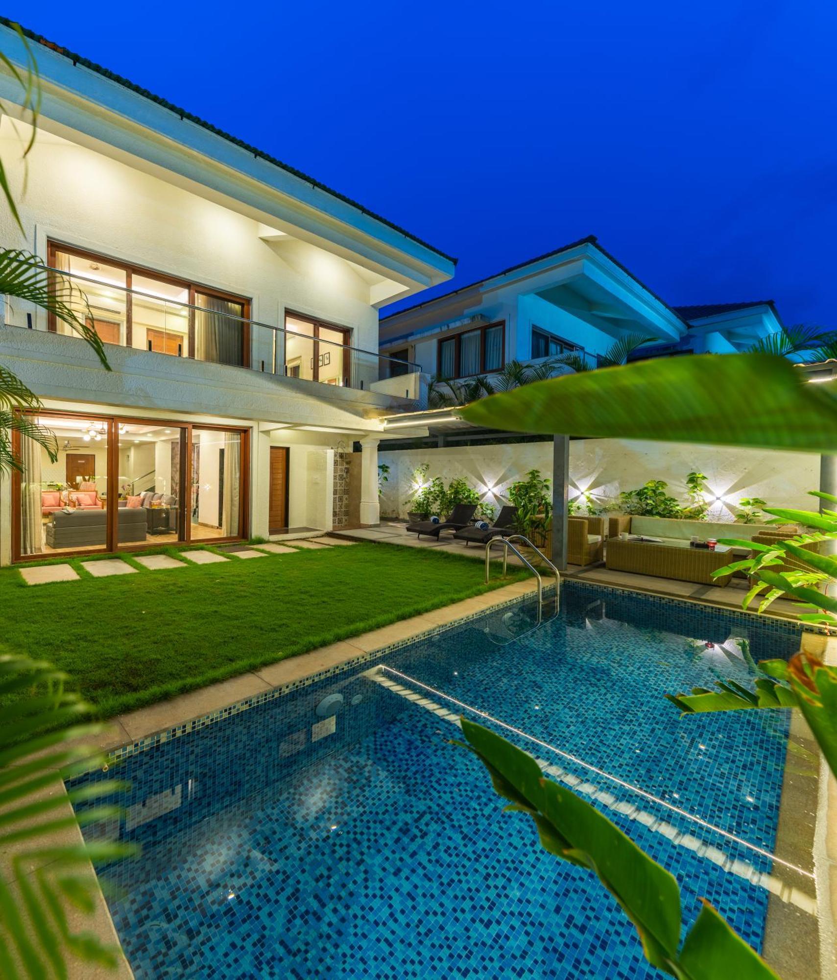 Villa Elivaas 3 Bhk With Pvt Pool - Azalea à Siolim Extérieur photo