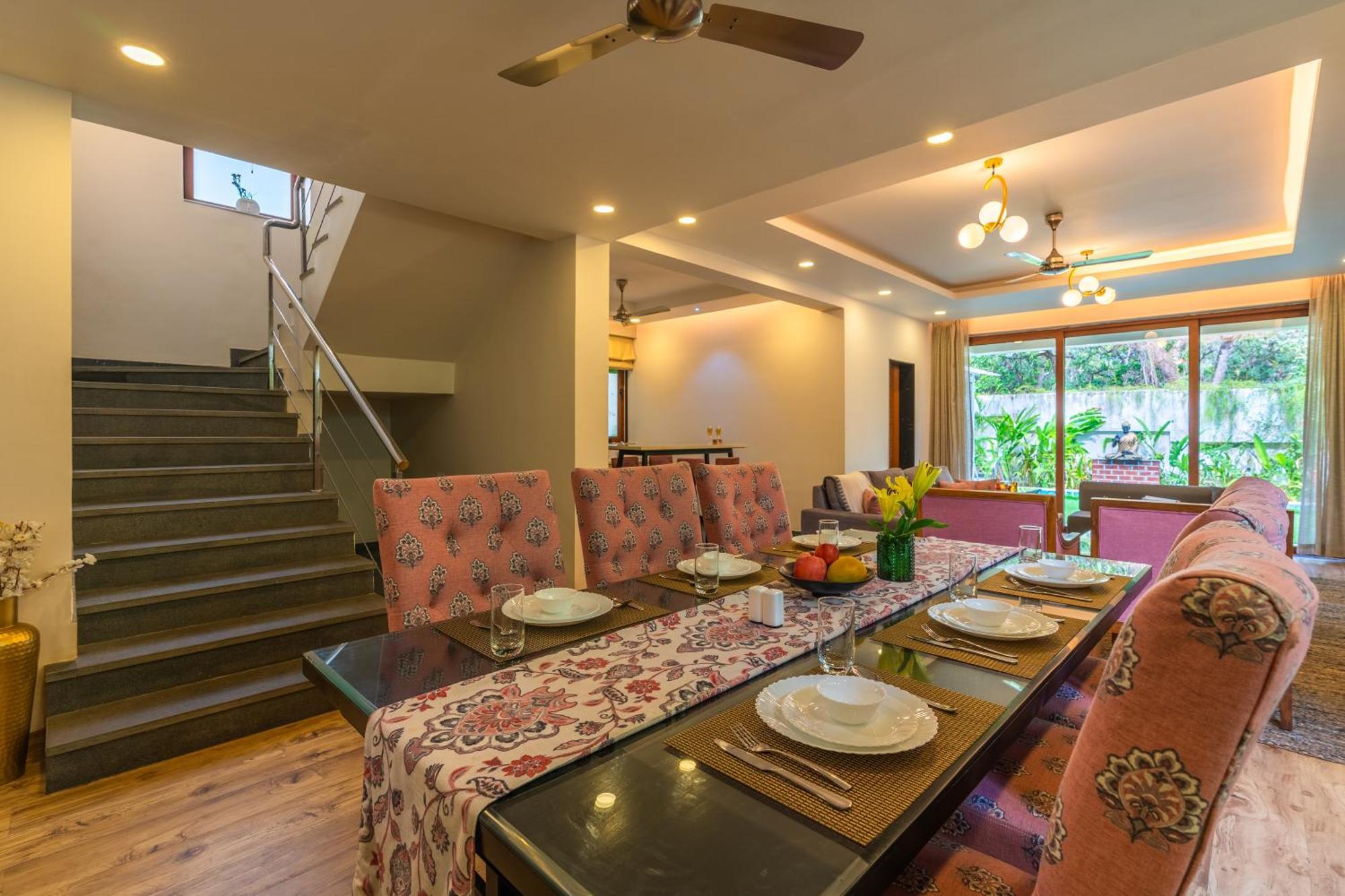 Villa Elivaas 3 Bhk With Pvt Pool - Azalea à Siolim Extérieur photo
