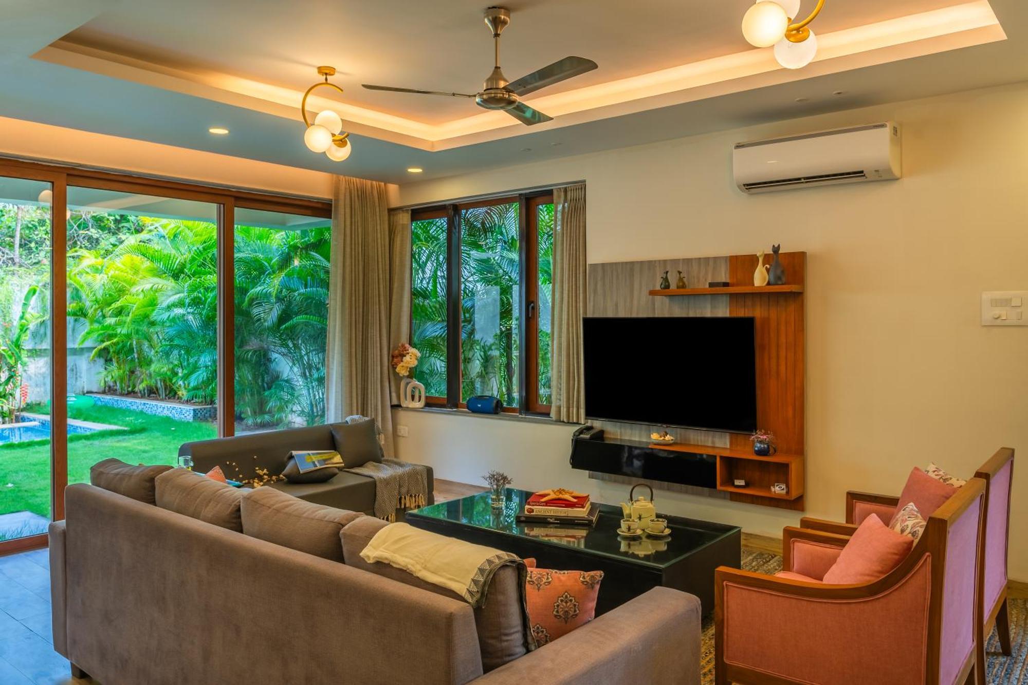 Villa Elivaas 3 Bhk With Pvt Pool - Azalea à Siolim Extérieur photo