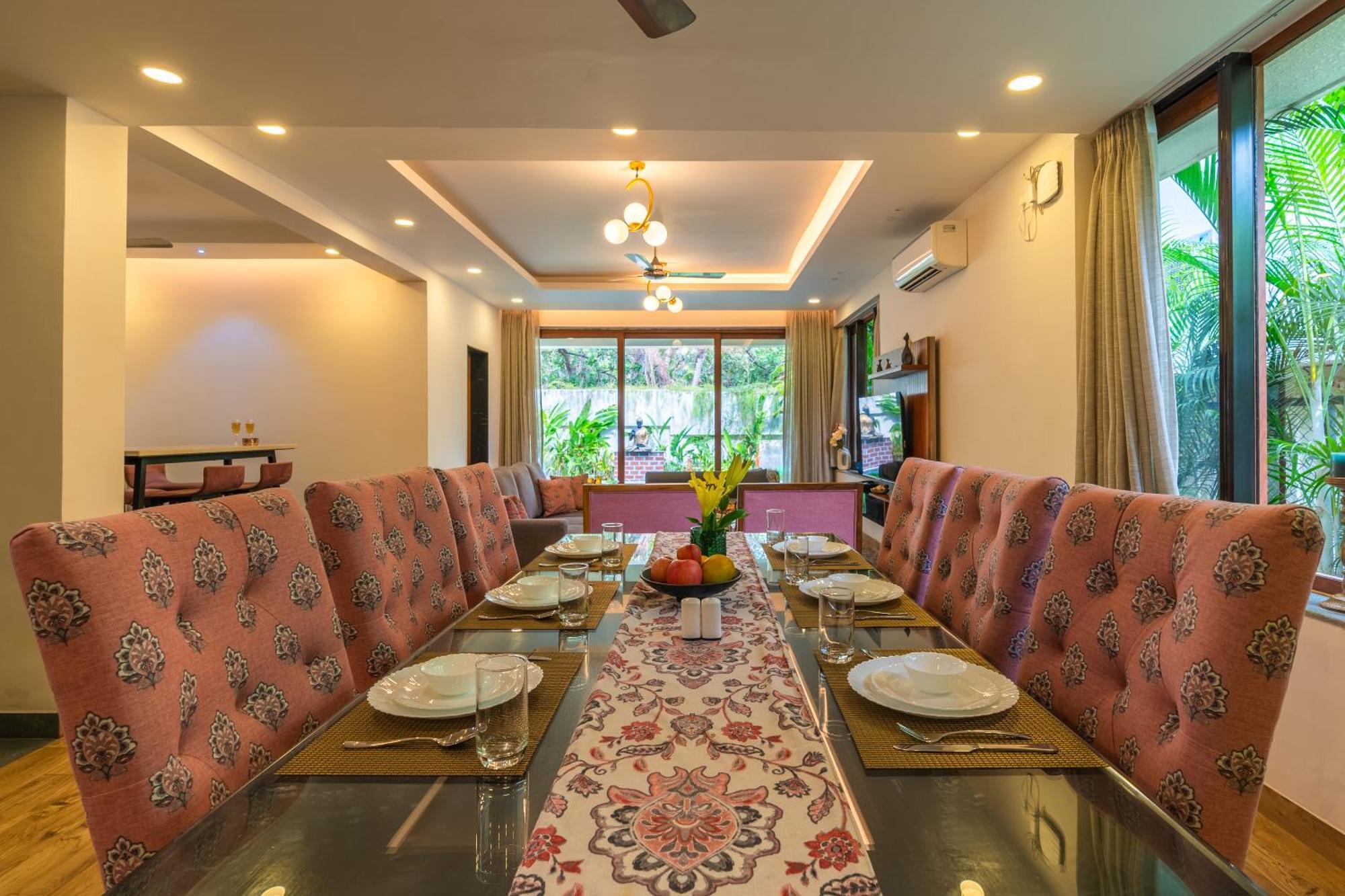 Villa Elivaas 3 Bhk With Pvt Pool - Azalea à Siolim Extérieur photo