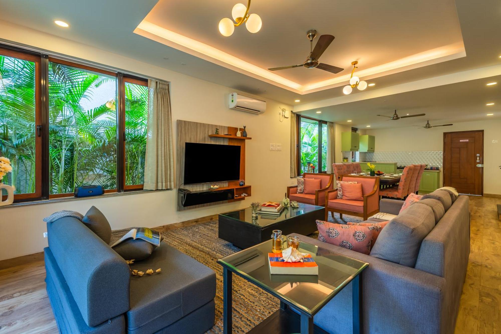 Villa Elivaas 3 Bhk With Pvt Pool - Azalea à Siolim Extérieur photo