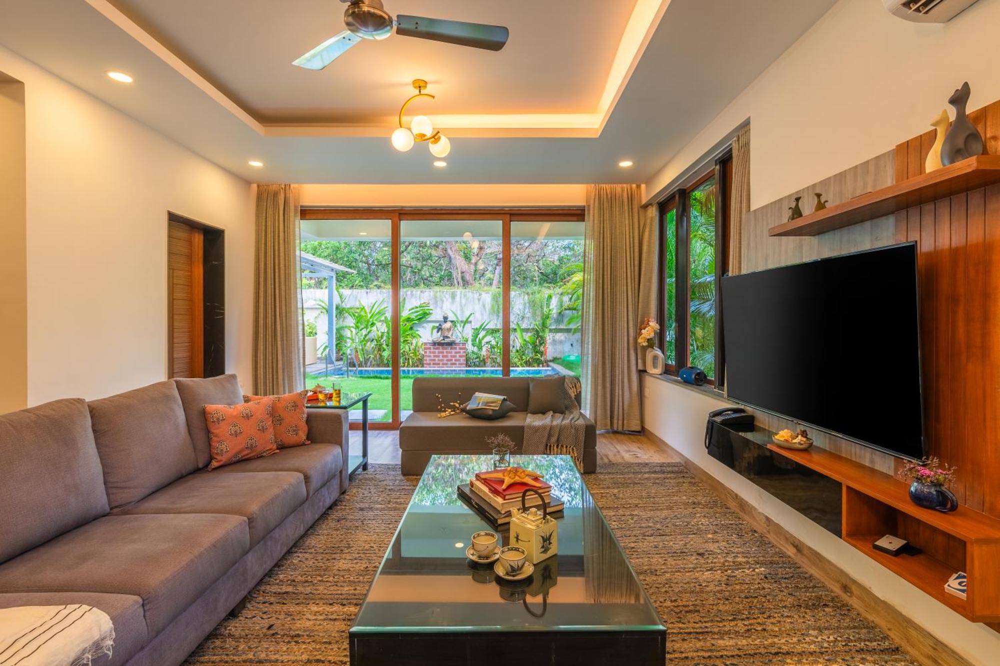 Villa Elivaas 3 Bhk With Pvt Pool - Azalea à Siolim Extérieur photo