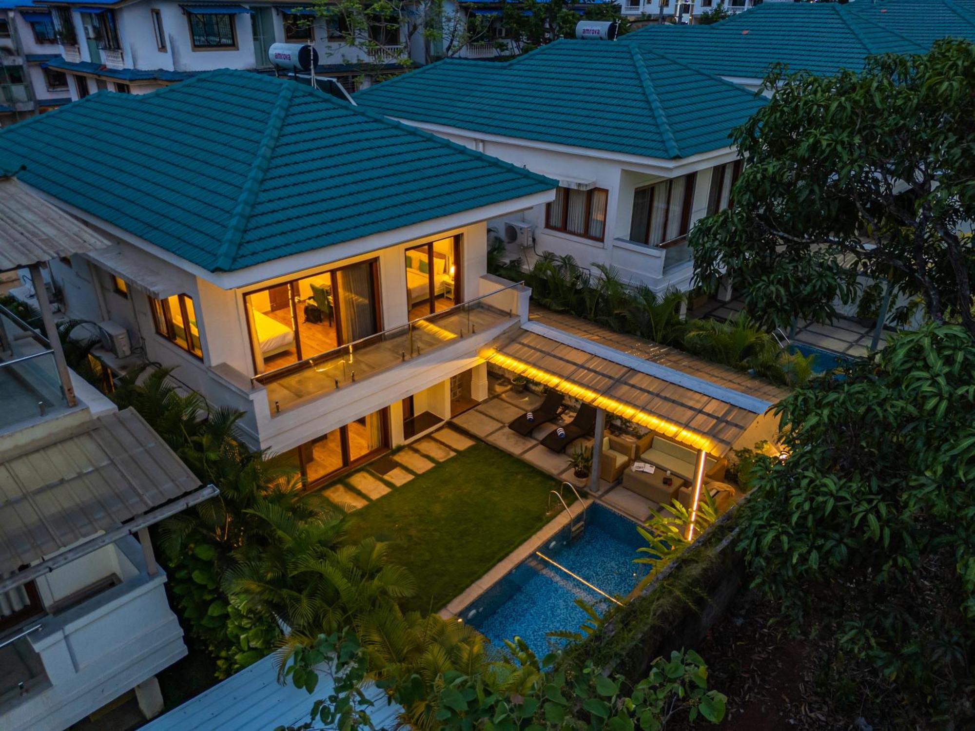 Villa Elivaas 3 Bhk With Pvt Pool - Azalea à Siolim Extérieur photo